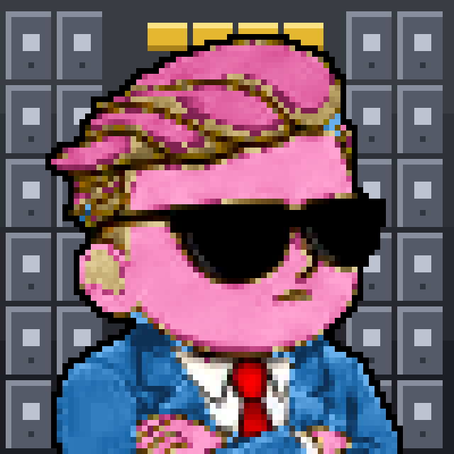 Pixel Street Bets #4592 — Vault, Arms Crossed